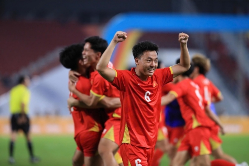 U23 Việt Nam chuẩn bị cho trận giao hữu với U23 Syria